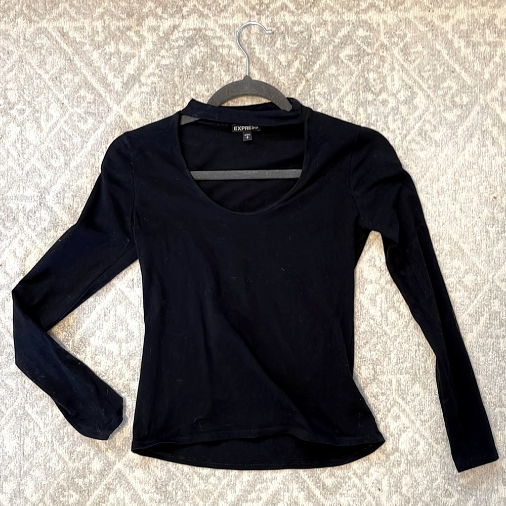 Fitted Black long sleeve
